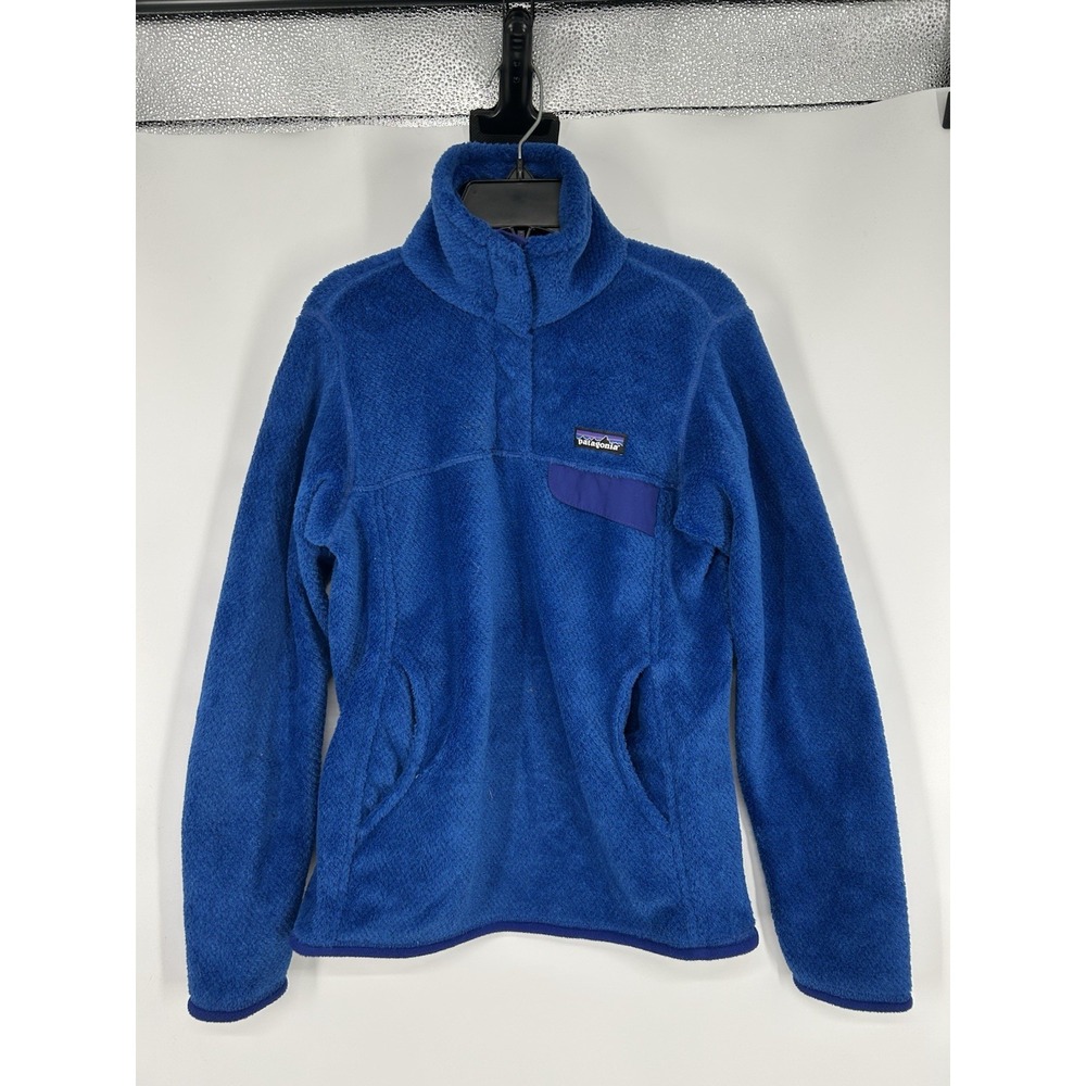 Patagonia Re Tool ReTool Snap T Pullover Fuzzy Polartec Fleece 25442 Womens XS